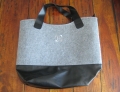 Shopping Bag Imitation Leather & Felt